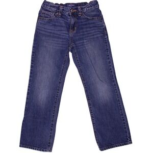 Old Navy Jeans Kids 8 Reg Blue Bootcut‎ Adjustable Waist Stretch Fits23x22